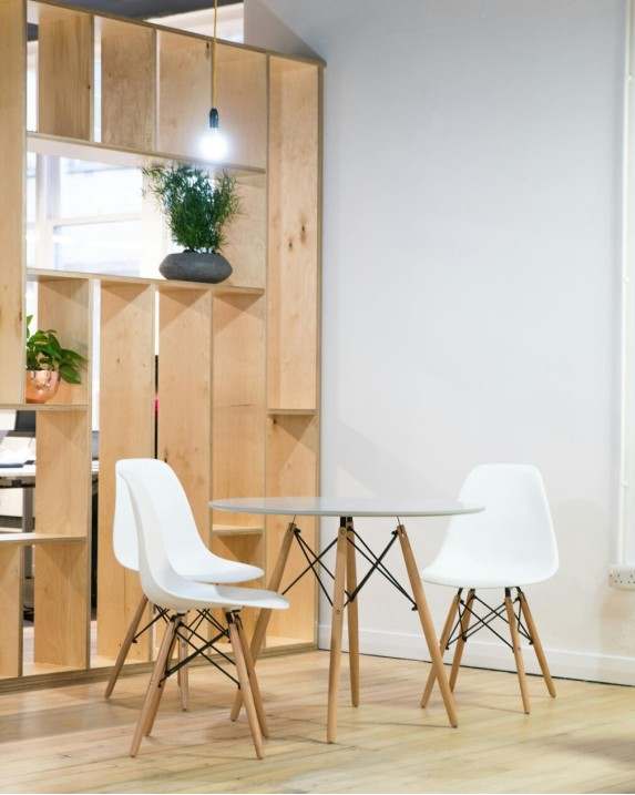 White modular kitchen